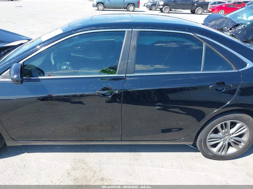 2016 TOYOTA CAMRY SE - 4T1BF1FK2GU219532