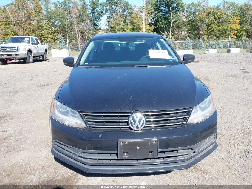 2015 Volkswagen Jetta 2.0L Tdi S VIN: 3VW3A7AJ5FM222918 Lot: 43350168