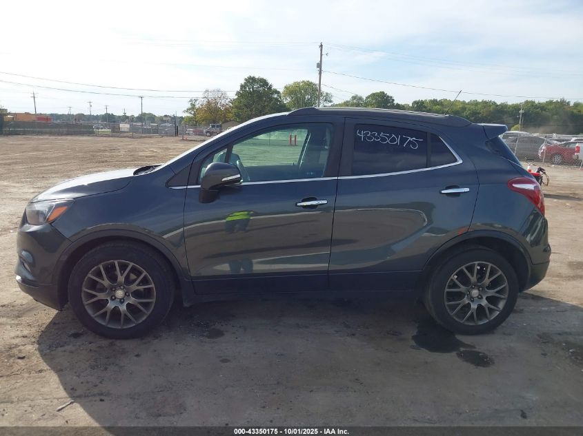 2017 Buick Encore Sport Touring VIN: KL4CJ1SB5HB095650 Lot: 43350175