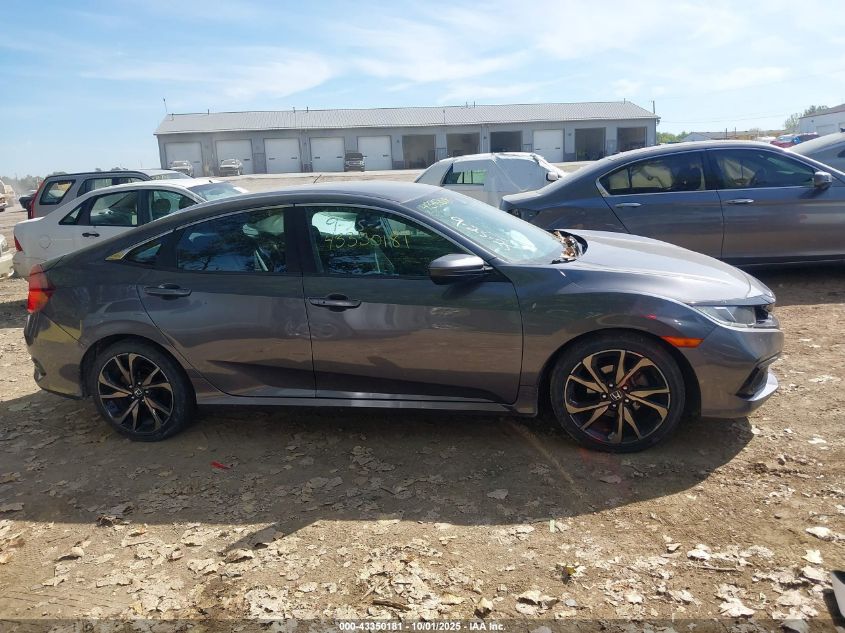 2021 Honda Civic Sport VIN: 2HGFC2F84MH502376 Lot: 43350181