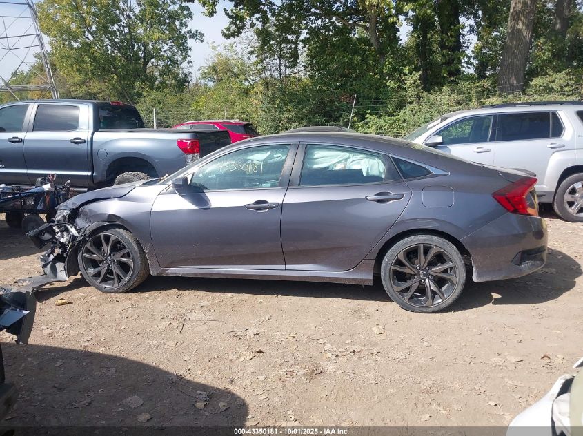 2021 Honda Civic Sport VIN: 2HGFC2F84MH502376 Lot: 43350181