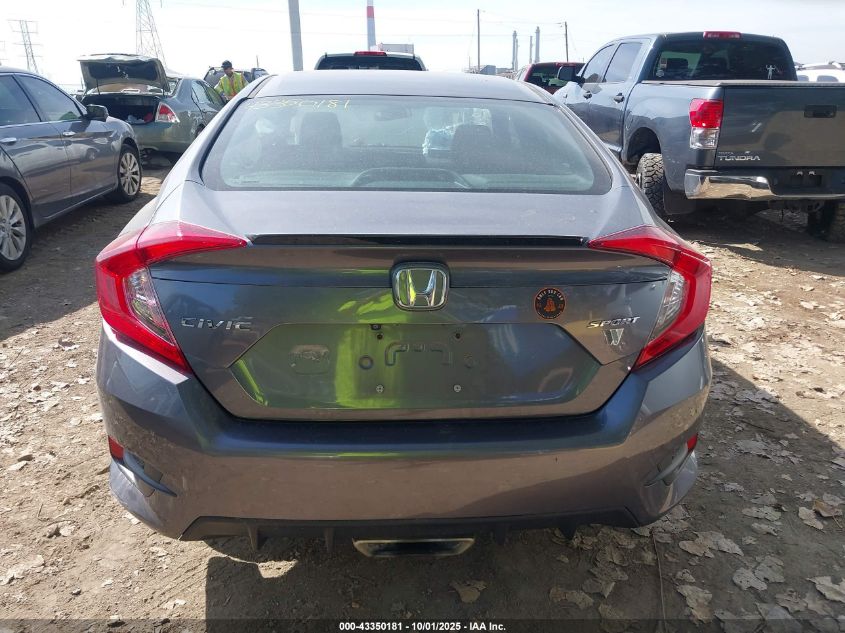 2021 Honda Civic Sport VIN: 2HGFC2F84MH502376 Lot: 43350181