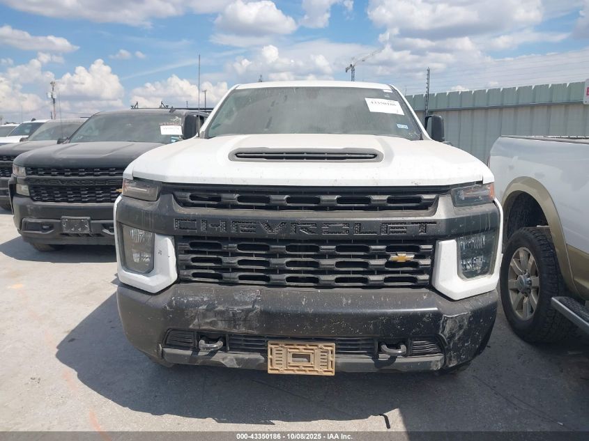 2021 Chevrolet Silverado 2500Hd 4Wd Long Bed Wt VIN: 1GC1YLE73MF248184 Lot: 43350186