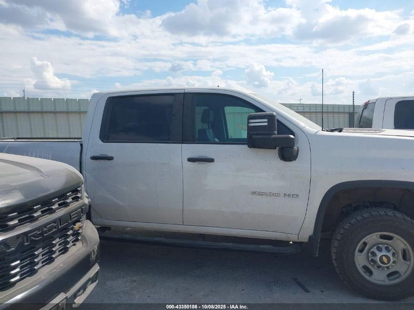 2021 Chevrolet Silverado 2500Hd 4Wd Long Bed Wt VIN: 1GC1YLE73MF248184 Lot: 43350186