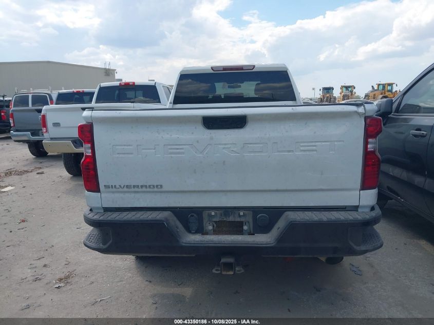 2021 Chevrolet Silverado 2500Hd 4Wd Long Bed Wt VIN: 1GC1YLE73MF248184 Lot: 43350186