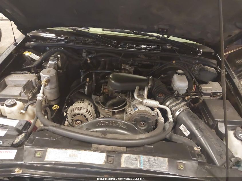 2002 Chevrolet Blazer Ls VIN: 1GNCS13W12K128162 Lot: 43350194