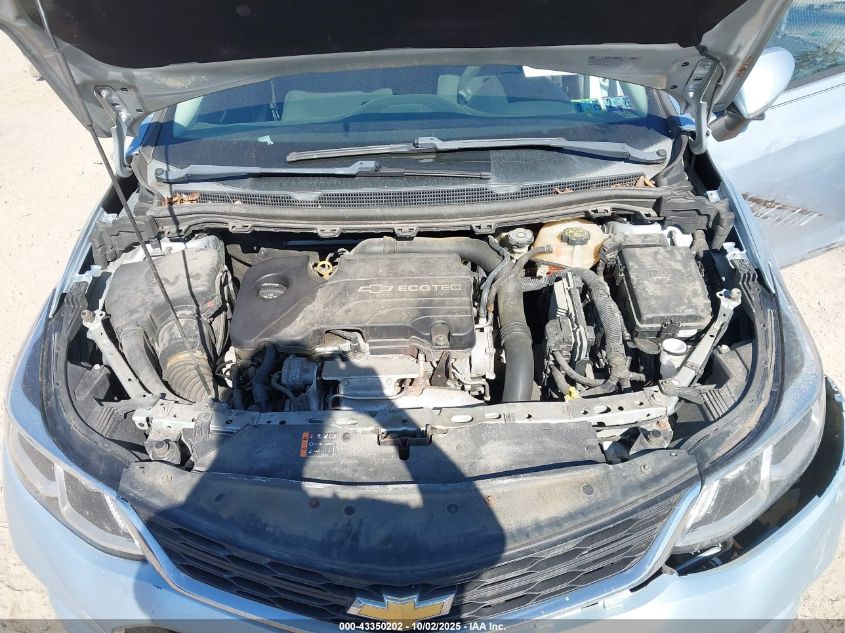 2017 Chevrolet Cruze Ls Manual VIN: 3G1BB5SMXHS562548 Lot: 43350202