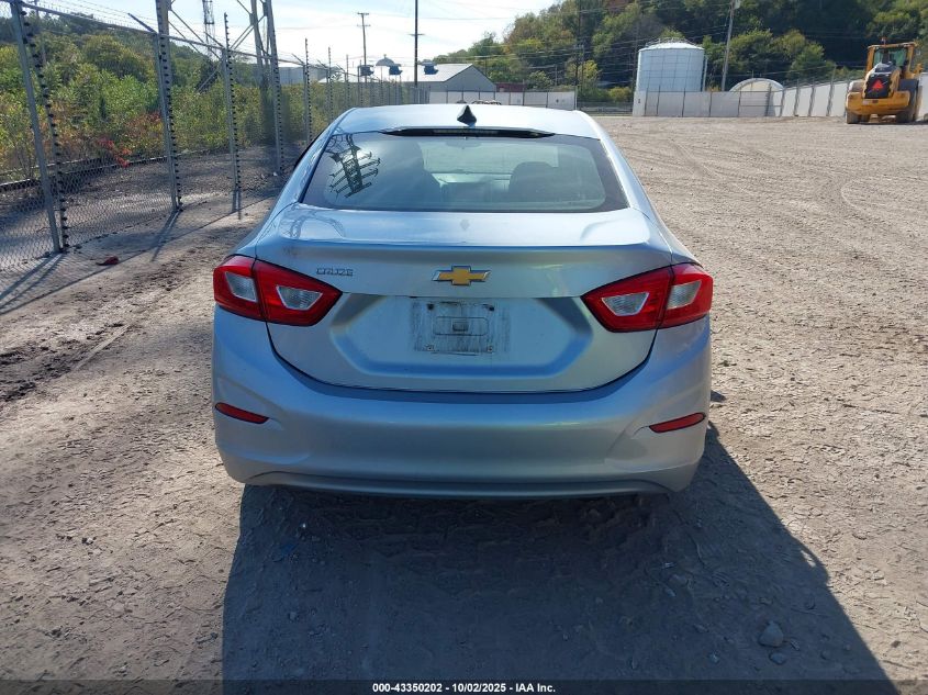 2017 Chevrolet Cruze Ls Manual VIN: 3G1BB5SMXHS562548 Lot: 43350202