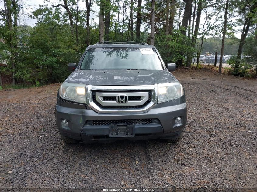 2011 Honda Pilot Ex-L VIN: 5FNYF4H54BB003772 Lot: 43350210