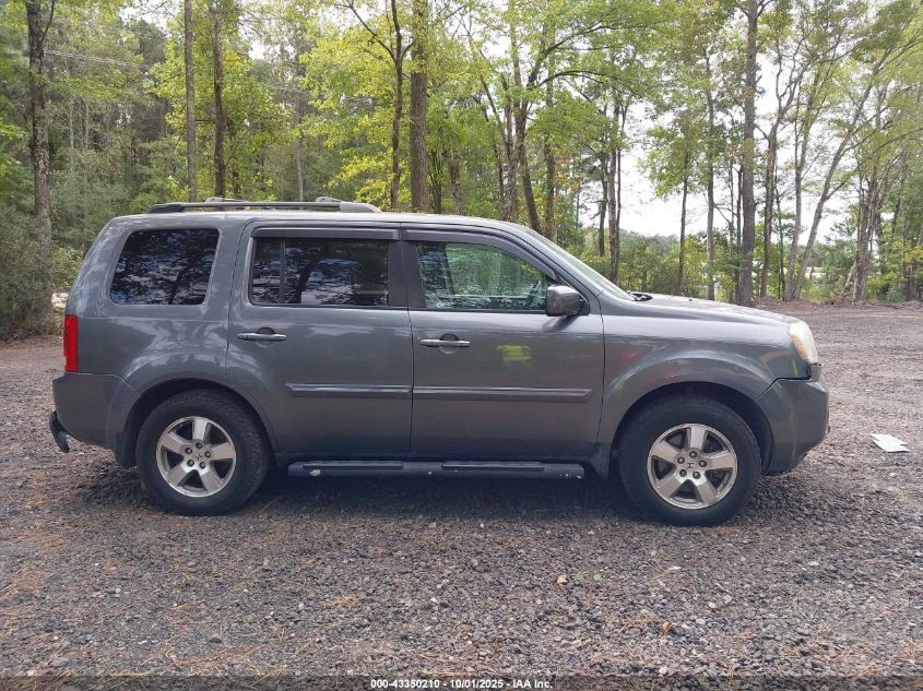2011 Honda Pilot Ex-L VIN: 5FNYF4H54BB003772 Lot: 43350210