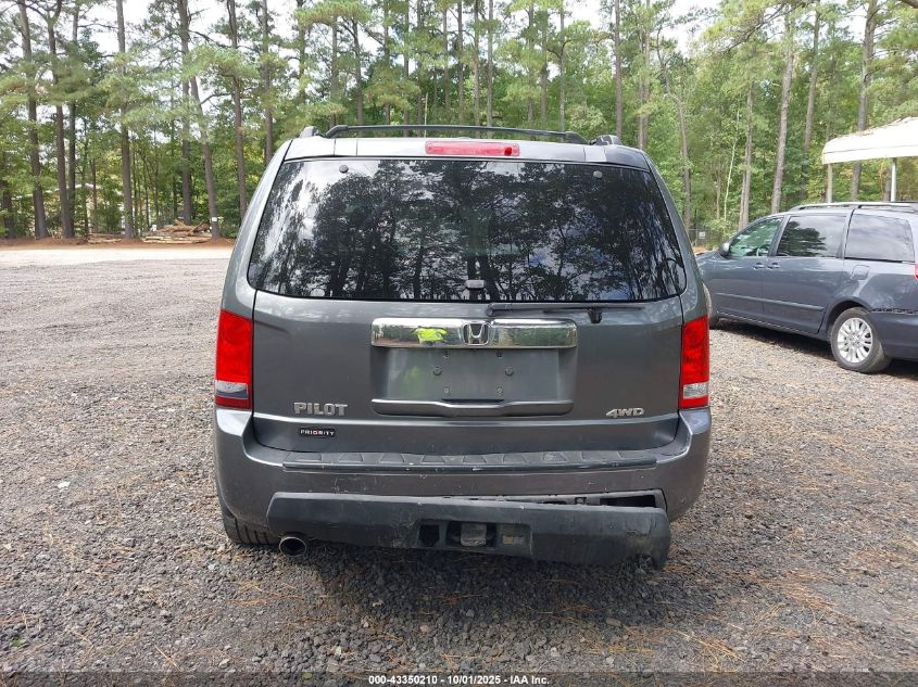 2011 Honda Pilot Ex-L VIN: 5FNYF4H54BB003772 Lot: 43350210