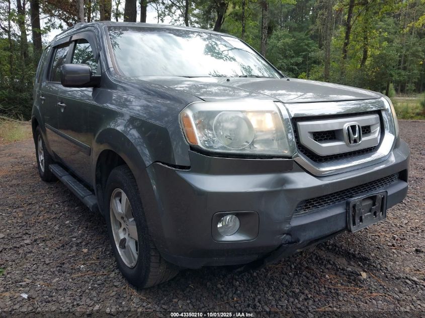 2011 Honda Pilot Ex-L VIN: 5FNYF4H54BB003772 Lot: 43350210