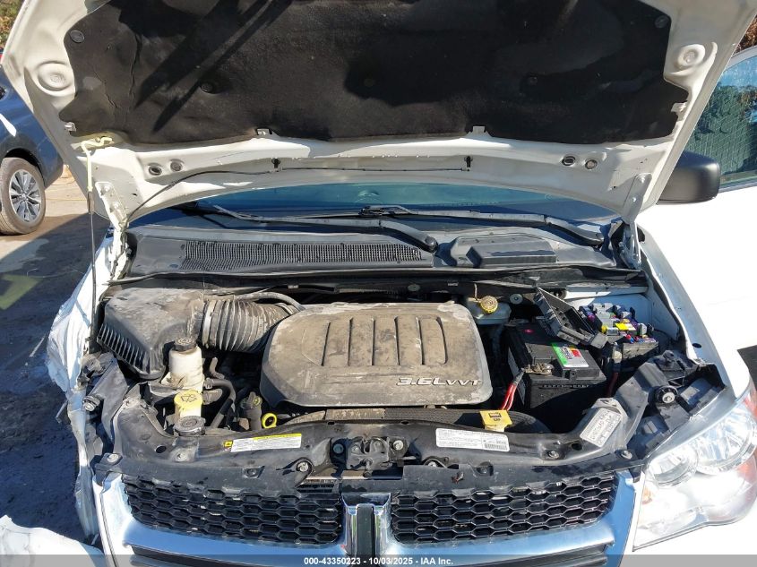 2013 Dodge Grand Caravan Se VIN: 2C4RDGBG6DR543511 Lot: 43350223