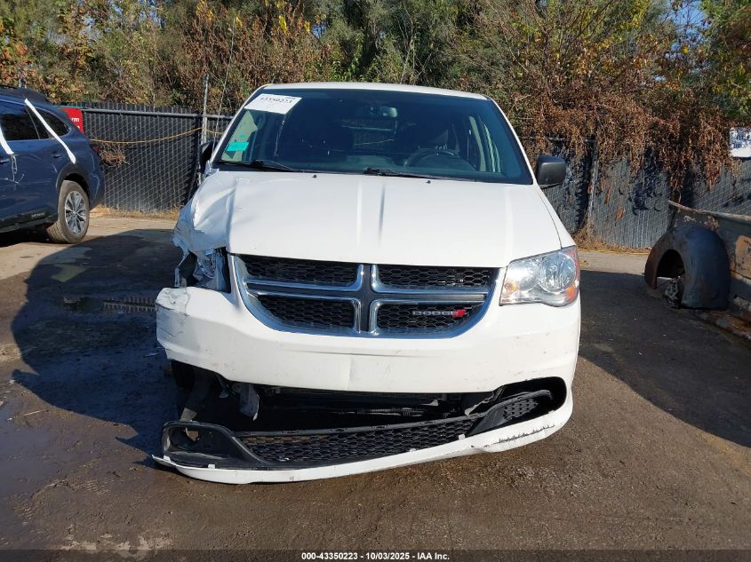 2013 Dodge Grand Caravan Se VIN: 2C4RDGBG6DR543511 Lot: 43350223