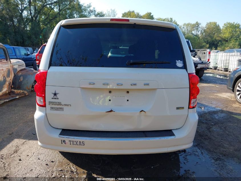 2013 Dodge Grand Caravan Se VIN: 2C4RDGBG6DR543511 Lot: 43350223