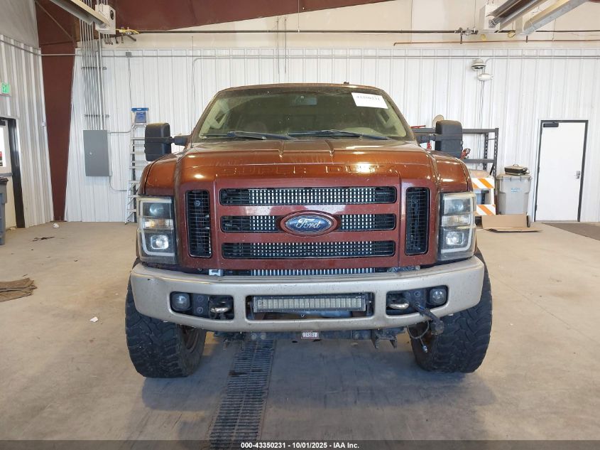 2008 Ford F-250 King Ranch VIN: 1FTSW21R68EC65536 Lot: 43350231