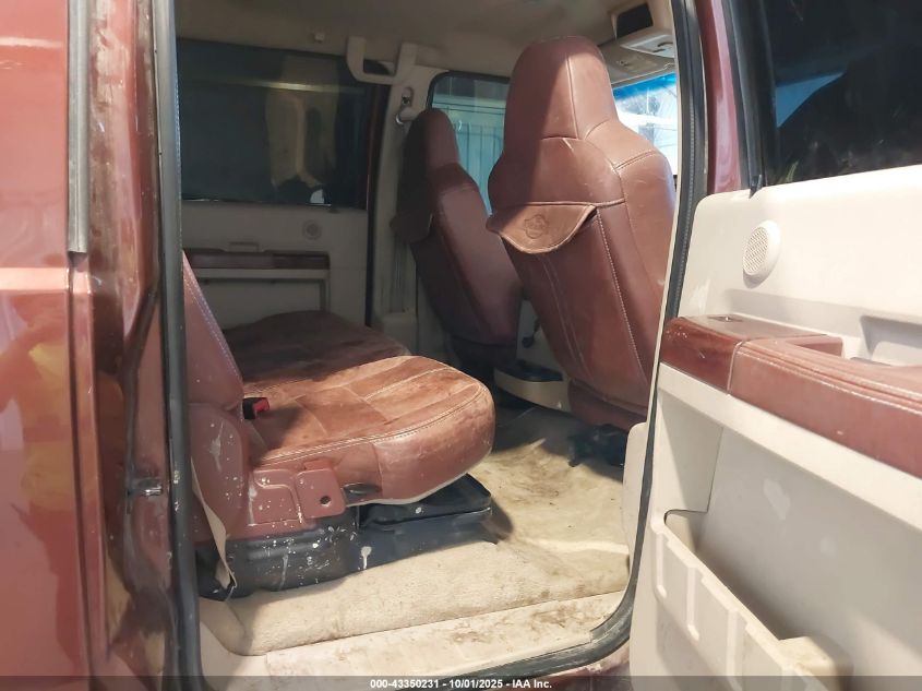 2008 Ford F-250 King Ranch VIN: 1FTSW21R68EC65536 Lot: 43350231