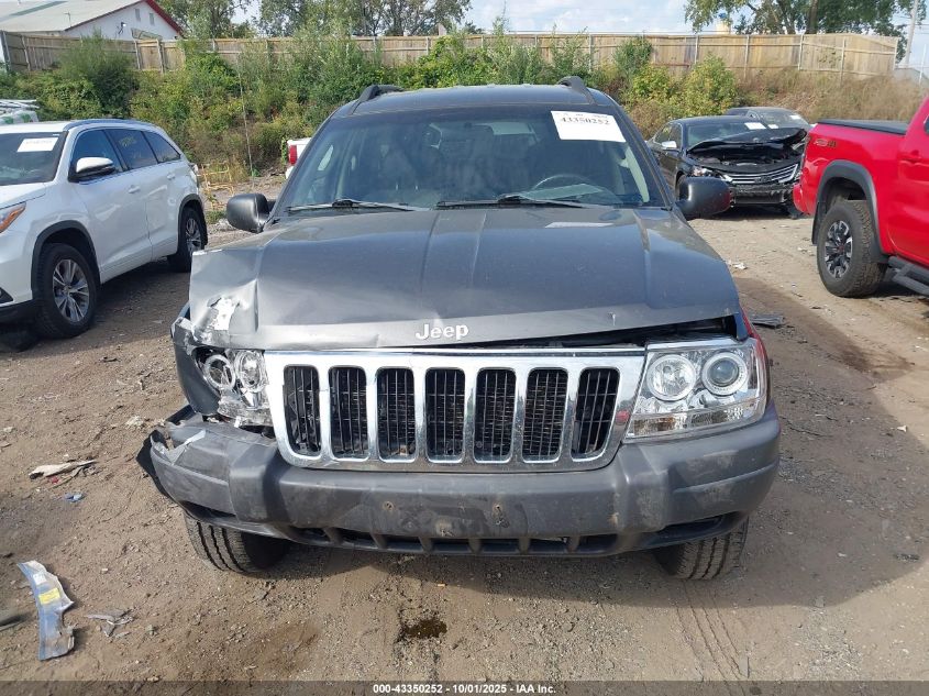 2003 Jeep Grand Cherokee Laredo VIN: 1J4GW48S43C611706 Lot: 43350252