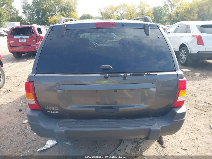 2003 Jeep Grand Cherokee Laredo VIN: 1J4GW48S43C611706 Lot: 43350252