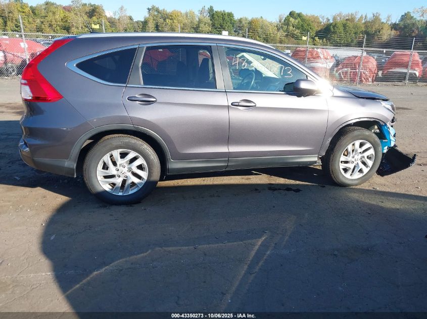 2015 Honda Cr-V Ex-L VIN: 5J6RM4H70FL038043 Lot: 43350273