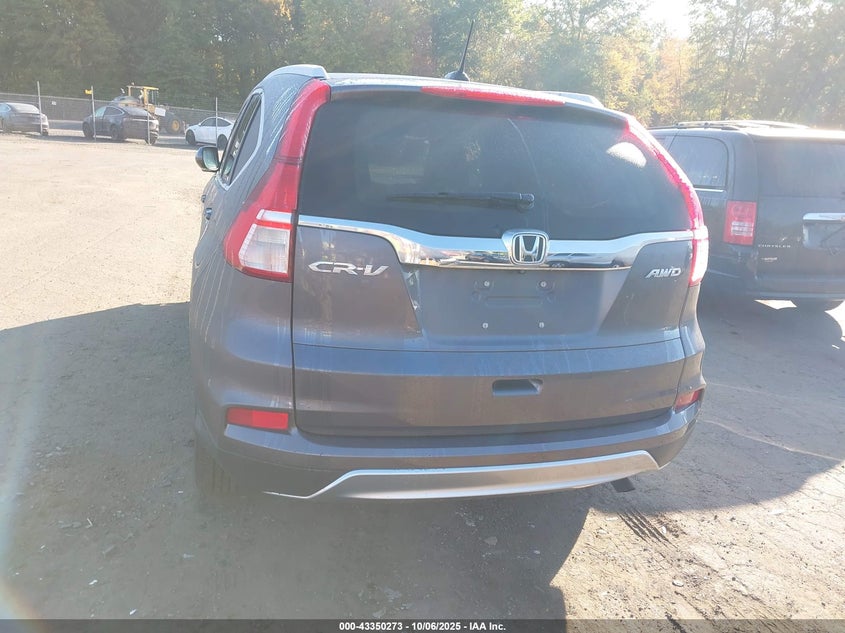 2015 Honda Cr-V Ex-L VIN: 5J6RM4H70FL038043 Lot: 43350273