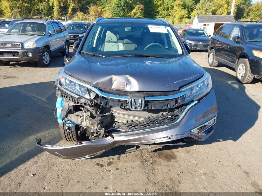 2015 Honda Cr-V Ex-L VIN: 5J6RM4H70FL038043 Lot: 43350273