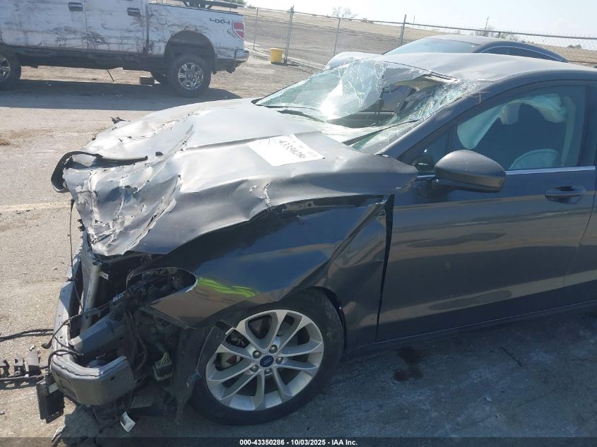 2019 Ford Fusion Se VIN: 3FA6P0HD7KR133778 Lot: 43350286