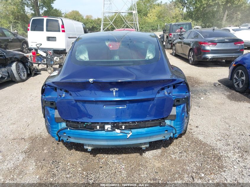 2023 Tesla Model 3 Rear-Wheel Drive VIN: 5YJ3E1EA6PF497377 Lot: 43350313