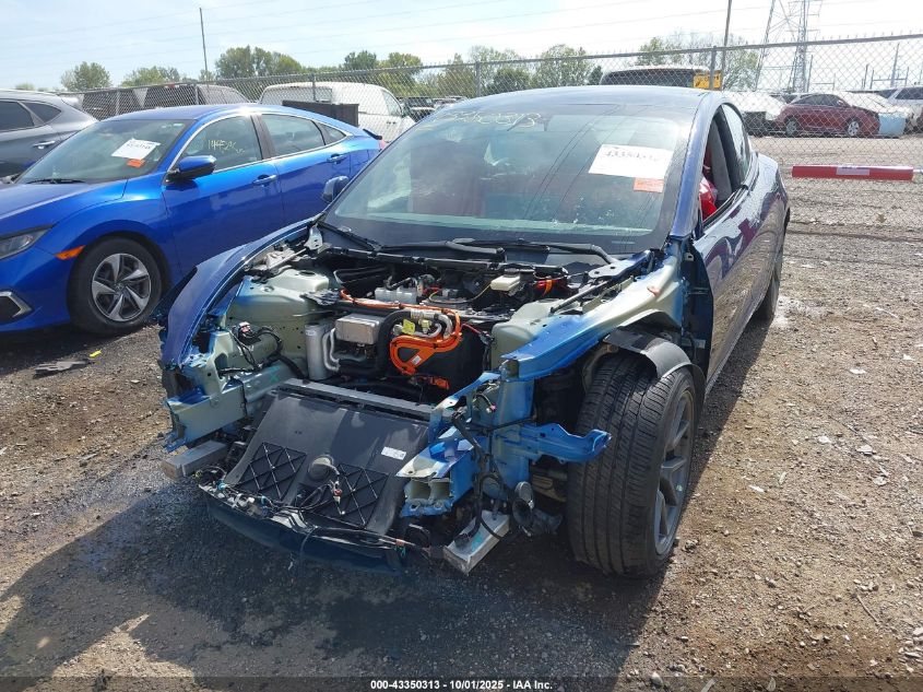 2023 Tesla Model 3 Rear-Wheel Drive VIN: 5YJ3E1EA6PF497377 Lot: 43350313