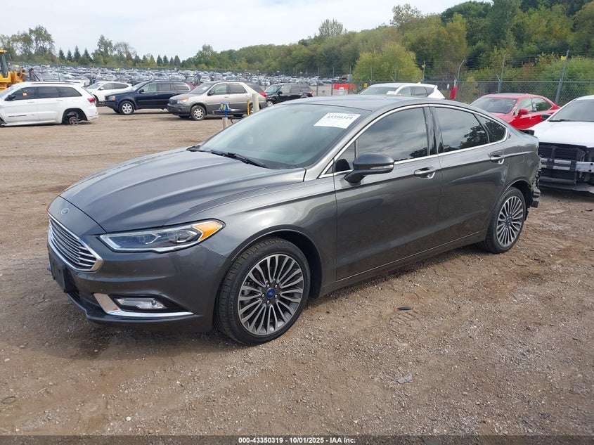 VIN 3FA6P0T93HR304568 2017 FORD FUSION SE