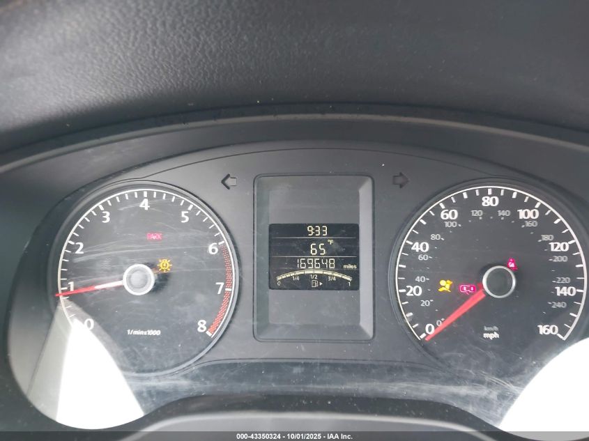 2012 Volkswagen Jetta 2.0L S VIN: 3VW1K7AJ4CM131087 Lot: 43350324