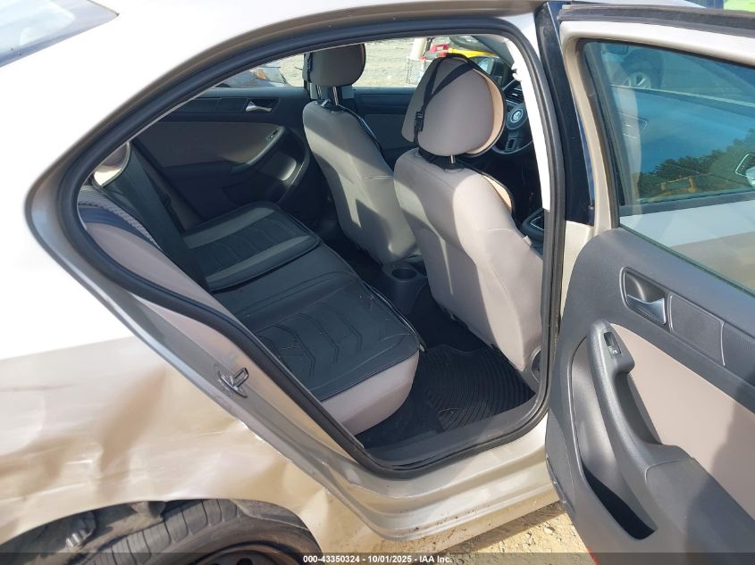 2012 Volkswagen Jetta 2.0L S VIN: 3VW1K7AJ4CM131087 Lot: 43350324