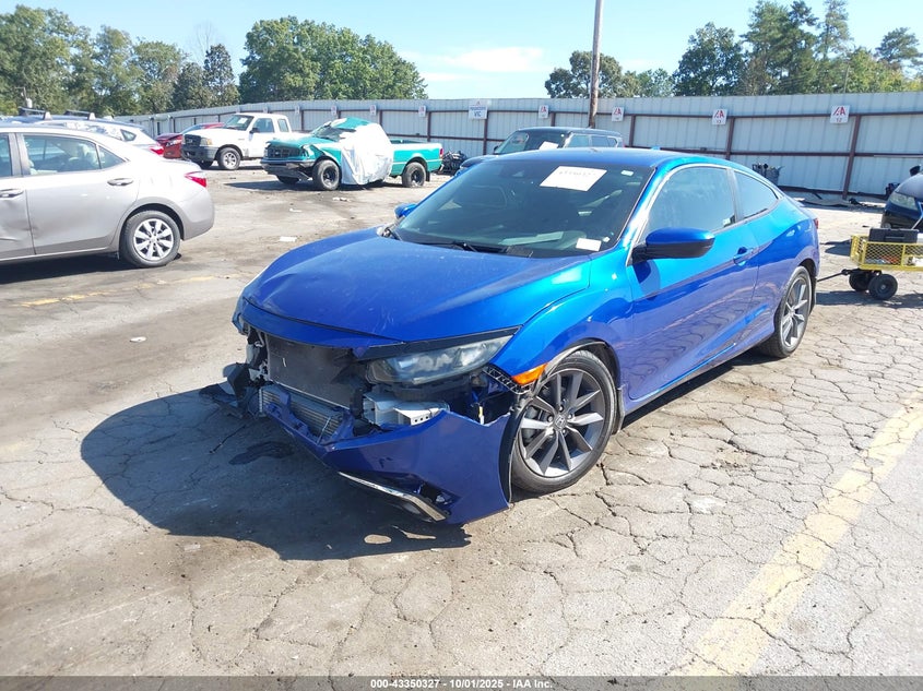 2019 HONDA CIVIC EX - 2HGFC3B32KH350692