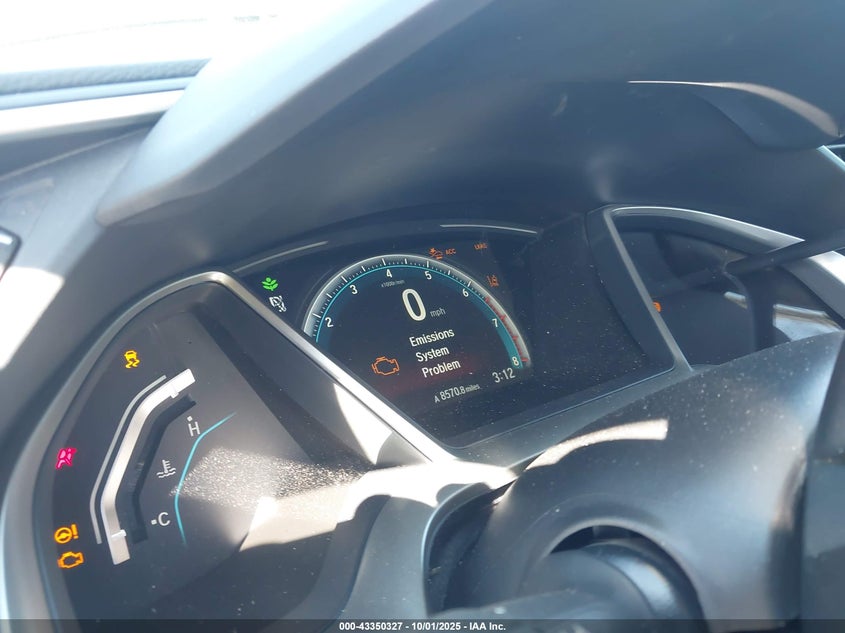 2019 HONDA CIVIC EX - 2HGFC3B32KH350692