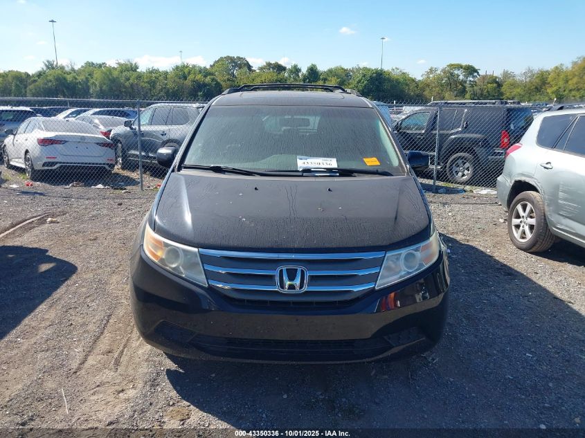 2012 Honda Odyssey Ex-L VIN: 5FNRL5H69CB079081 Lot: 43350336
