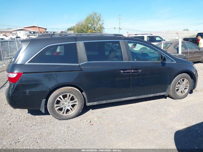 2012 Honda Odyssey Ex-L VIN: 5FNRL5H69CB079081 Lot: 43350336