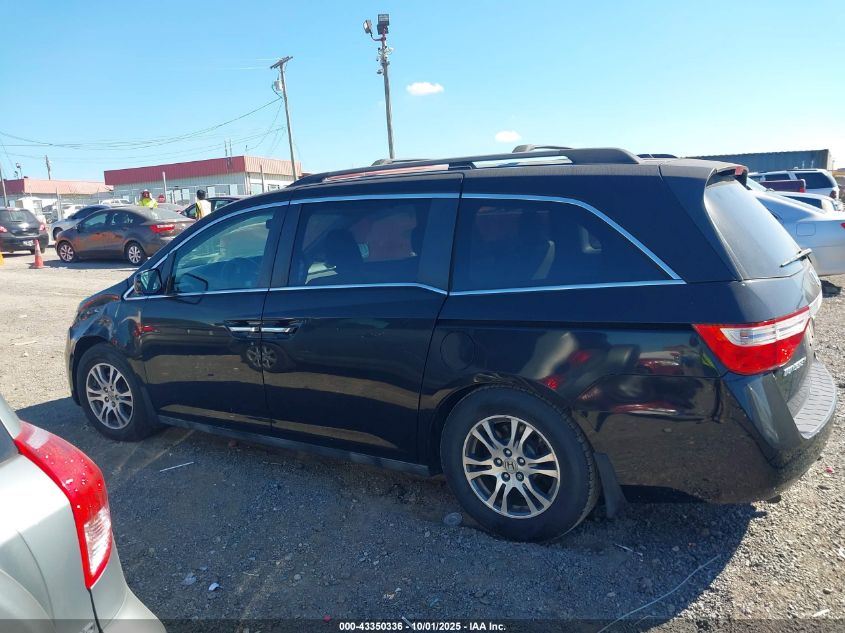 2012 Honda Odyssey Ex-L VIN: 5FNRL5H69CB079081 Lot: 43350336