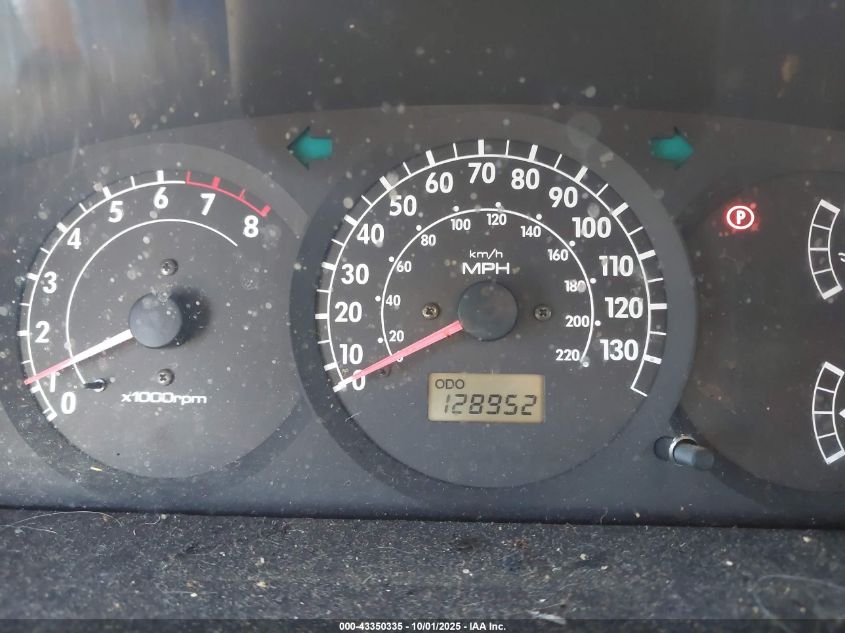 2004 Kia Spectra Gs/Gsx VIN: KNAFB161645137508 Lot: 43350335