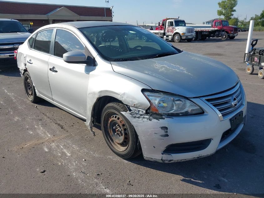 2015 Nissan Sentra Sv VIN: 3N1AB7AP6FY282956 Lot: 43350337