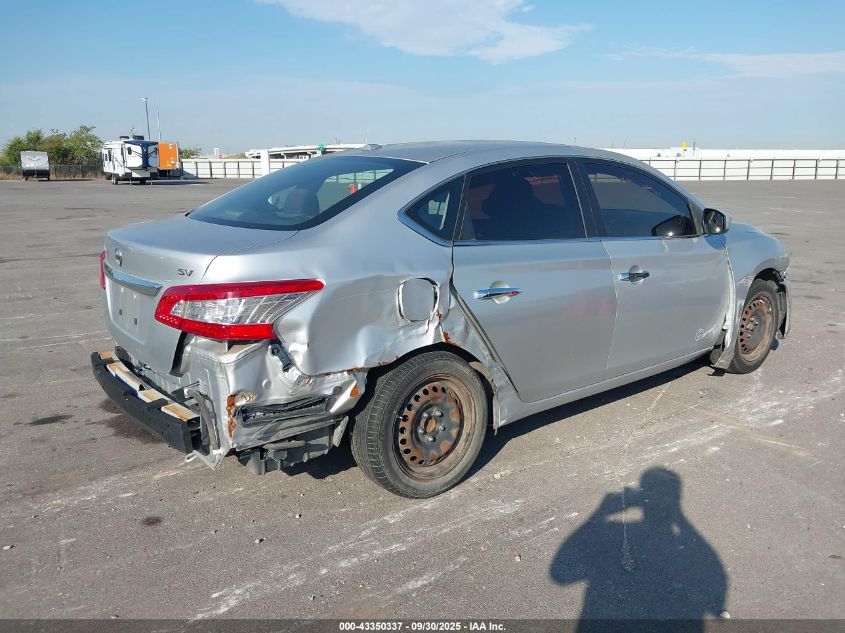 2015 Nissan Sentra Sv VIN: 3N1AB7AP6FY282956 Lot: 43350337