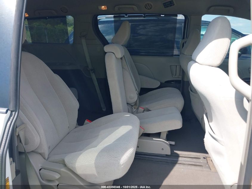 2013 Toyota Sienna Le V6 8 Passenger VIN: 5TDKK3DC2DS332338 Lot: 43350346