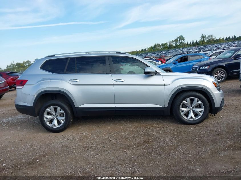 2018 Volkswagen Atlas 2.0T Se/2.0T Se W/Technology VIN: 1V2DP2CA4JC592191 Lot: 43350358