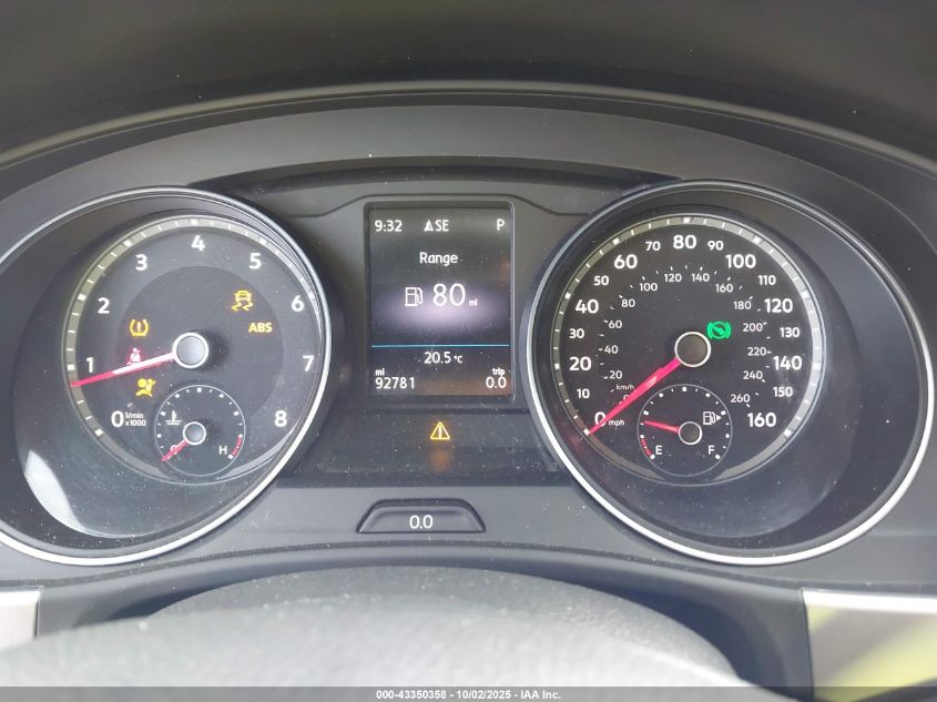 2018 Volkswagen Atlas 2.0T Se/2.0T Se W/Technology VIN: 1V2DP2CA4JC592191 Lot: 43350358