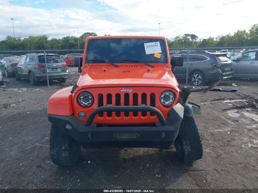 2015 Jeep Wrangler Unlimited Sahara VIN: 1C4BJWEGXFL643218 Lot: 43350382