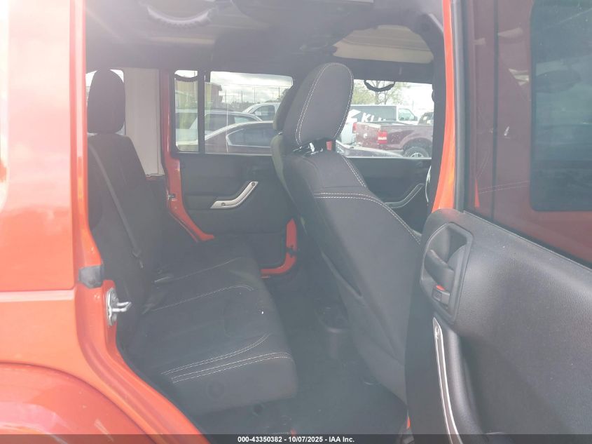 2015 Jeep Wrangler Unlimited Sahara VIN: 1C4BJWEGXFL643218 Lot: 43350382