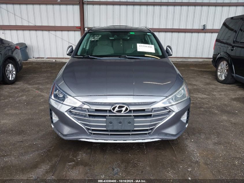 2019 Hyundai Elantra Sel VIN: 5NPD84LF4KH484407 Lot: 43350400