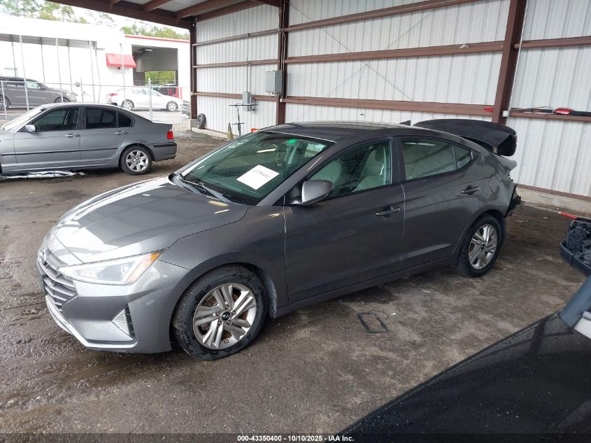 2019 Hyundai Elantra Sel VIN: 5NPD84LF4KH484407 Lot: 43350400