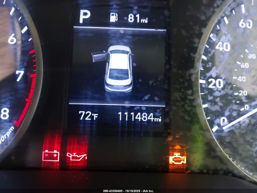 2019 Hyundai Elantra Sel VIN: 5NPD84LF4KH484407 Lot: 43350400