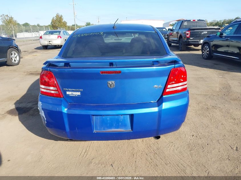 2008 Dodge Avenger R/T VIN: 1B3LC76MX8N163262 Lot: 43350403