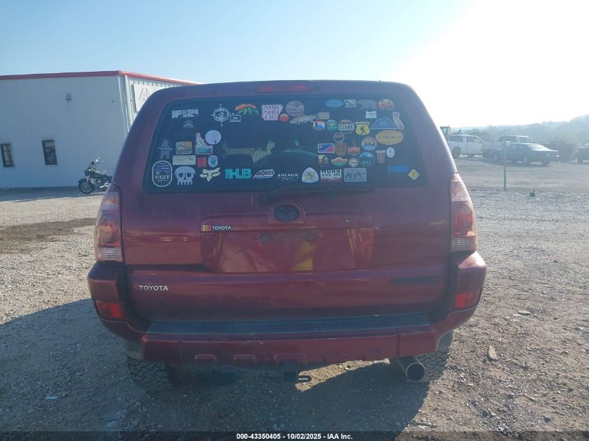 2005 Toyota 4Runner Sr5 V6 VIN: JTEBU14R958049505 Lot: 43350405